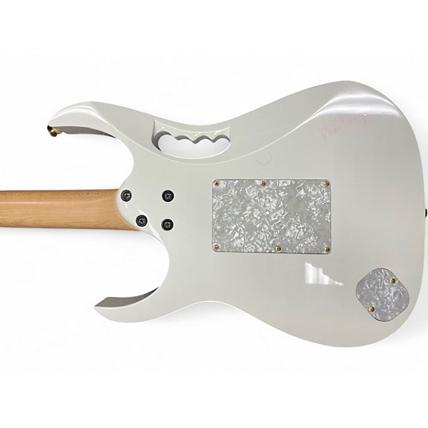 Used 1999 Ibanez JEM White Solid Body Electric Guitar
