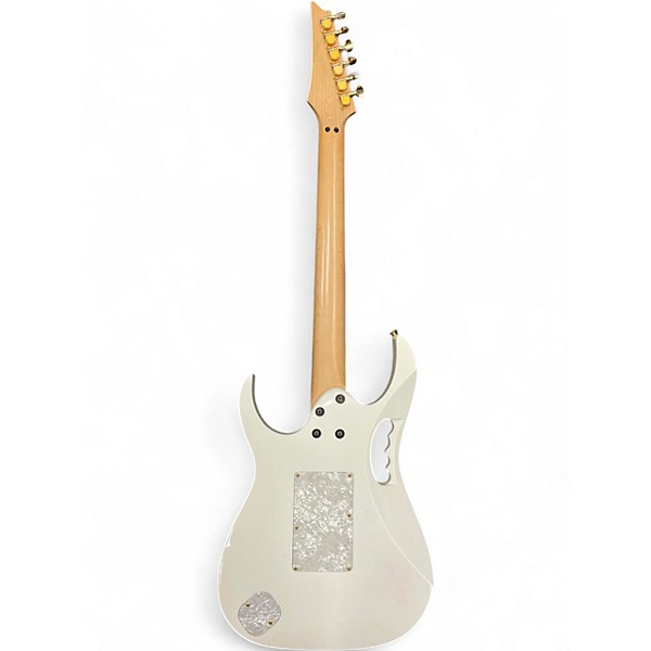 Used 1999 Ibanez JEM White Solid Body Electric Guitar