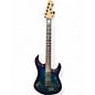 Used Sterling by Music Man JP150D John Petrucci Cerulean Paradise Solid Body Electric Guitar thumbnail