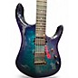Used Sterling by Music Man JP150D John Petrucci Cerulean Paradise Solid Body Electric Guitar