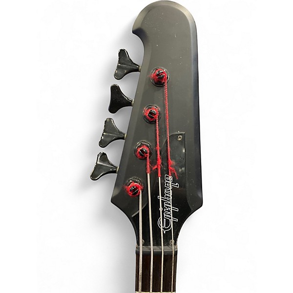 Used Epiphone Nikki Sixx Signature Blackbird BLACK Electric Bass Guitar