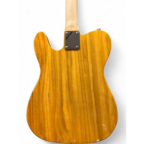 Used Glarry Telecaster Natural Solid Body Electric Guitar