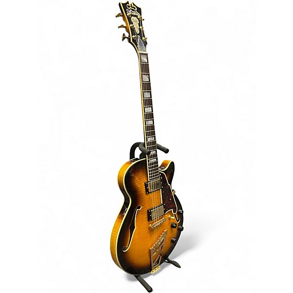 Used D'Angelico EX-SS 2 Color Sunburst Hollow Body Electric Guitar
