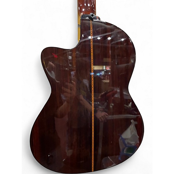 Used Alvarez CY-127CE Brown Classical Acoustic Electric Guitar