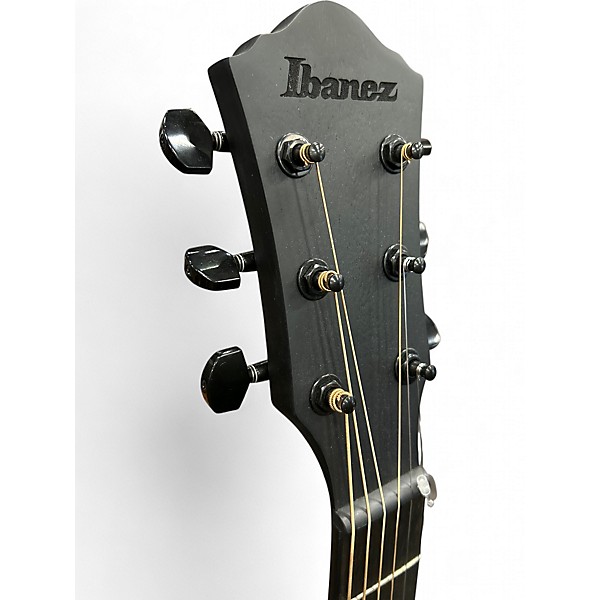 Used Ibanez AEWC621 Blackout Flat Acoustic Electric Guitar