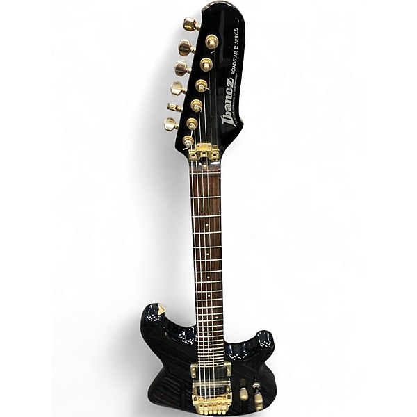 Used Ibanez ROADSTAR II RS520 Black Solid Body Electric Guitar