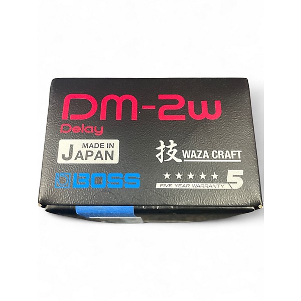 Used BOSS DM2W Delay Waza Craft Effect Pedal