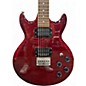 Used Ibanez SA160QM RED QUILT Solid Body Electric Guitar thumbnail