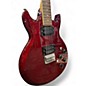 Used Ibanez SA160QM RED QUILT Solid Body Electric Guitar