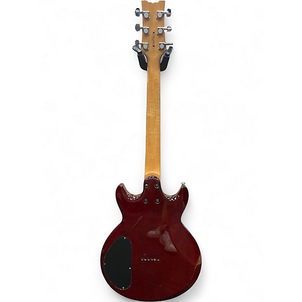 Used Ibanez SA160QM RED QUILT Solid Body Electric Guitar