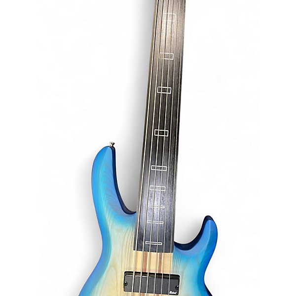 Used N-glorify FRETLESS BASS 2 Color Sunburst Electric Bass Guitar