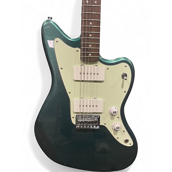 Used Squier PARANORMAL JAZZMASTER Sherwood Green Solid Body Electric Guitar