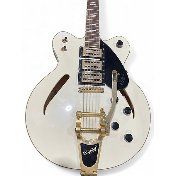 Used Gretsch Guitars G2627TG Antique White Hollow Body Electric Guitar