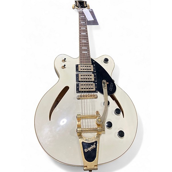 Used Gretsch Guitars G2627TG Antique White Hollow Body Electric Guitar