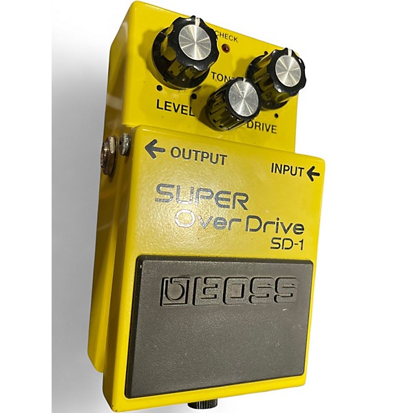 Used BOSS SD1 Super Overdrive Effect Pedal