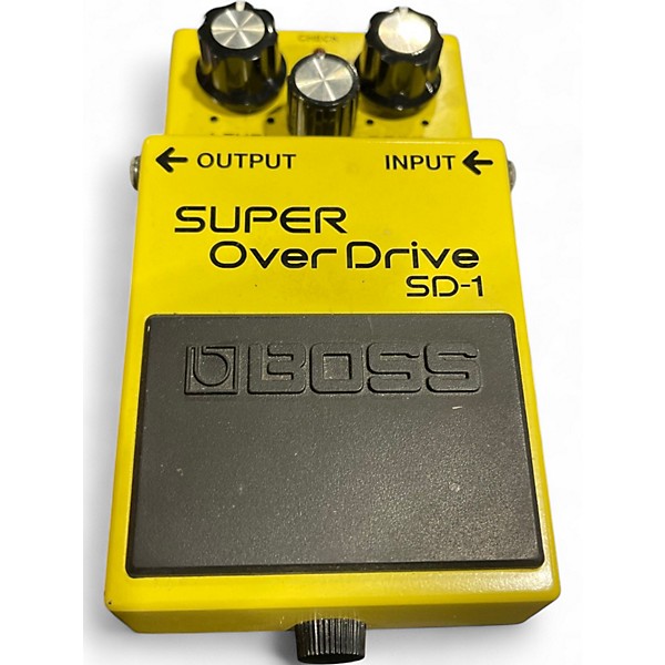 Used BOSS SD1 Super Overdrive Effect Pedal