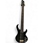 Used Ibanez BTB406QM Trans Black Electric Bass Guitar thumbnail
