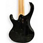Used Ibanez BTB406QM Trans Black Electric Bass Guitar