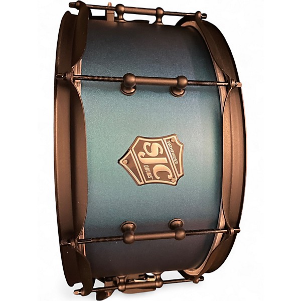 Used SJC Drums 14in Pathfinder Moon Blue Drum