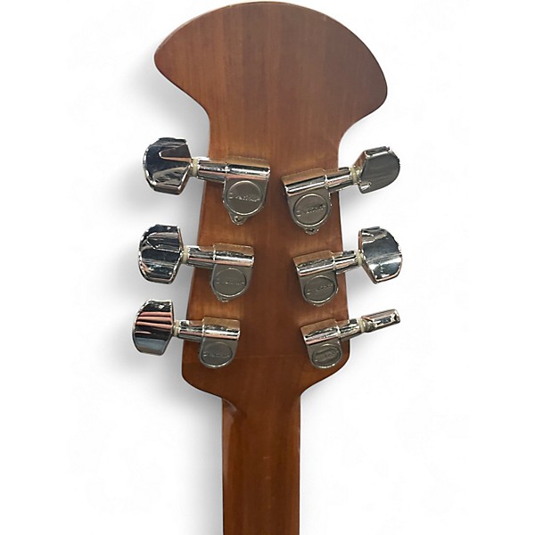 Used Ovation CC057 Red Acoustic Guitar