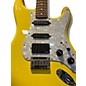 Used 2023 Fender Tom Delonge Signature Stratocaster Desert Sun Yellow Solid Body Electric Guitar