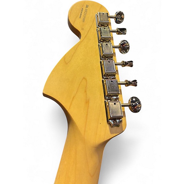 Used 2023 Fender Tom Delonge Signature Stratocaster Desert Sun Yellow Solid Body Electric Guitar