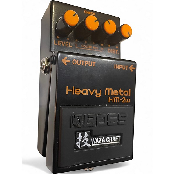 Used BOSS HM2W Heavy Metal Effect Pedal
