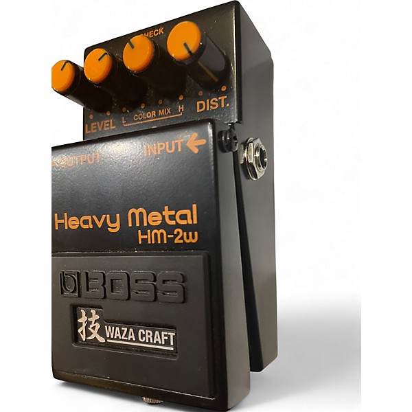 Used BOSS HM2W Heavy Metal Effect Pedal