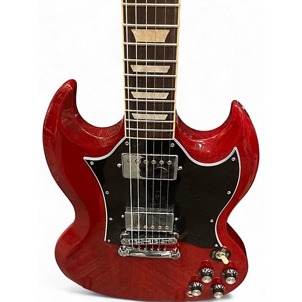 Used Gibson SG Standard Red Solid Body Electric Guitar