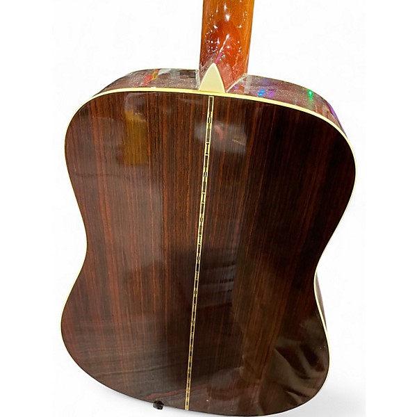 Used Dean D24 Natural Acoustic Guitar