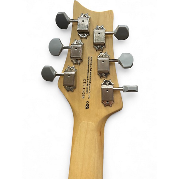 Used PRS SE Silver Sky John Mayer Signature Black Solid Body Electric Guitar