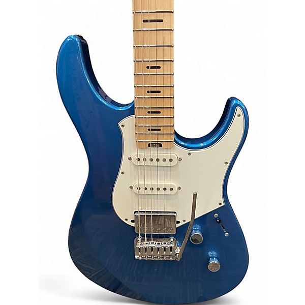 Used Yamaha PACS+12M BEAUTIFUL BLUE Solid Body Electric Guitar