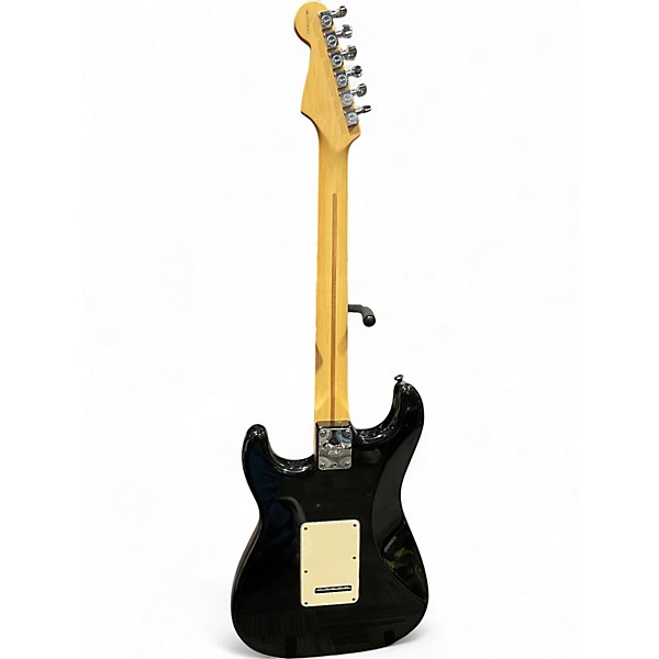 Used 2003 Fender American Standard Stratocaster Black Solid Body Electric Guitar