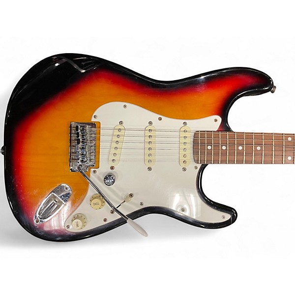 Used Memphis S STYLE GUITAR 3 Tone Sunburst Solid Body Electric Guitar