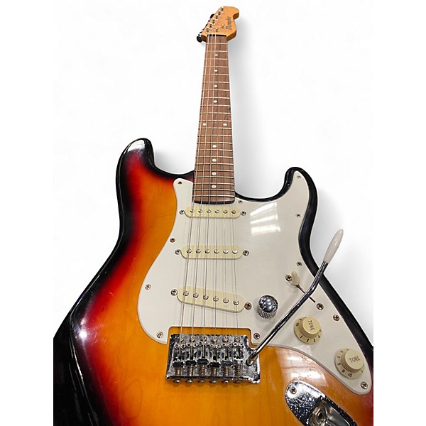 Used Memphis S STYLE GUITAR 3 Tone Sunburst Solid Body Electric Guitar