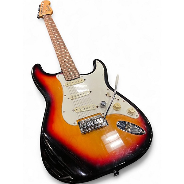 Used Memphis S STYLE GUITAR 3 Tone Sunburst Solid Body Electric Guitar