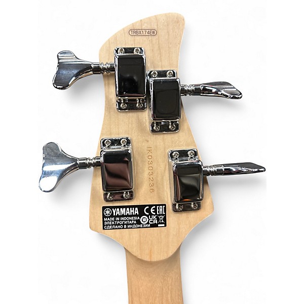 Used Yamaha TRBX174EW Natural Electric Bass Guitar