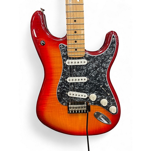 Used Fender Player Stratocaster AGED CHERRY BURST Solid Body Electric Guitar