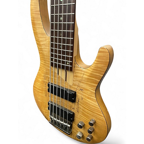 Used 2021 ESP b-206sm natural Electric Bass Guitar
