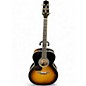 Used Takamine P6N LH Sunburst Acoustic Electric Guitar thumbnail