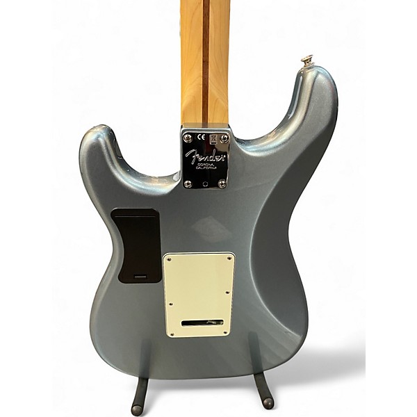 Used 2013 Fender American Deluxe Stratocaster Plus Mystic Ice Blue Solid Body Electric Guitar