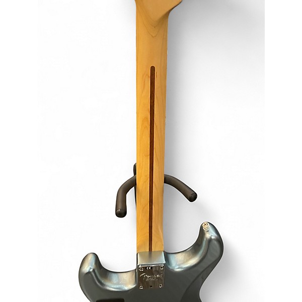 Used 2013 Fender American Deluxe Stratocaster Plus Mystic Ice Blue Solid Body Electric Guitar