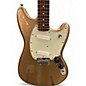 Used Fender Player Mustang Firemist Gold Solid Body Electric Guitar