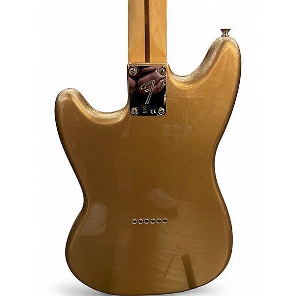 Used Fender Player Mustang Firemist Gold Solid Body Electric Guitar