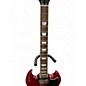 Used Burny Double Cut Vintage Cherry Solid Body Electric Guitar