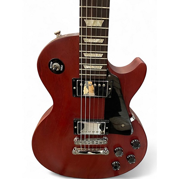 Used Gibson Les Paul Studio Cherry Solid Body Electric Guitar