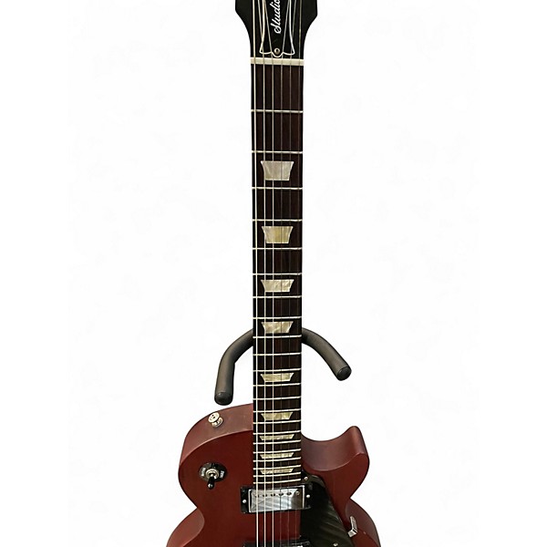 Used Gibson Les Paul Studio Cherry Solid Body Electric Guitar