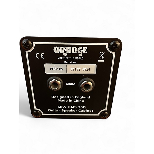 Used Orange Amplifiers PPC112C 1x12 Guitar Cabinet