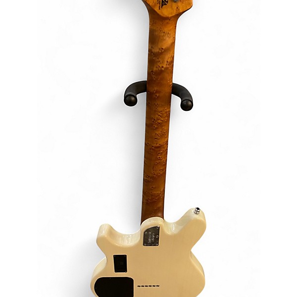 Used Ernie Ball Music Man Valentine Trans Buttermilk Solid Body Electric Guitar