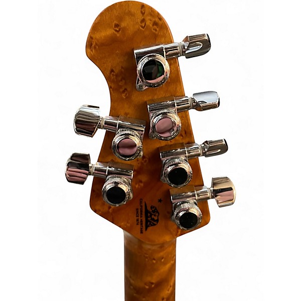 Used Ernie Ball Music Man Valentine Trans Buttermilk Solid Body Electric Guitar